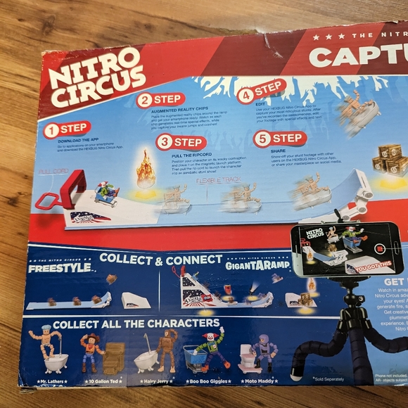 Hex Bug - Nitro Circus - Air Bound - Stunt Set - Clown - 2 characters included - Picture 5 of 6